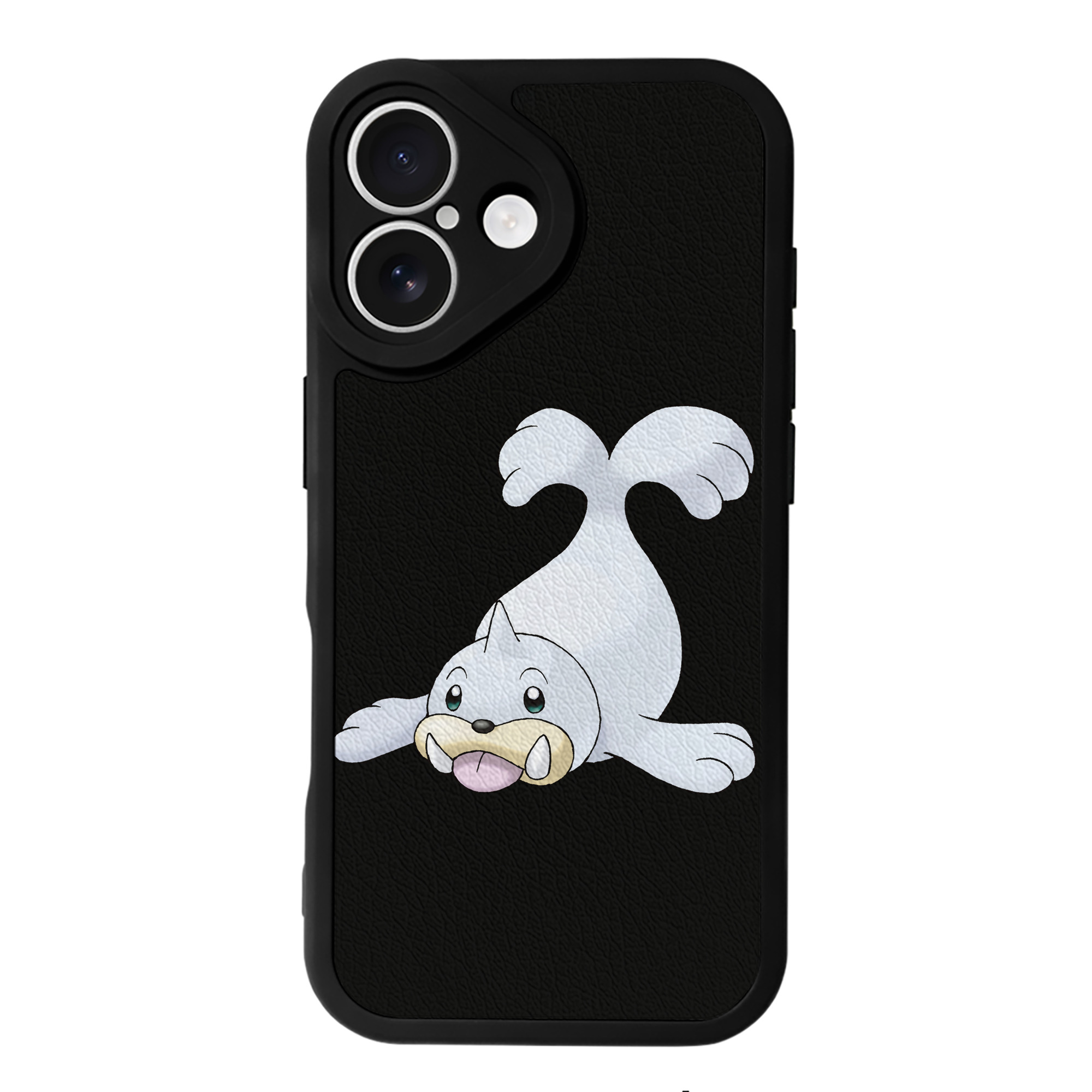 （画像用） ポケットモンスター Pokémon 【iPhone 16シリーズ対応】シリコンスマホケース（レザー調） 材質：シリコン